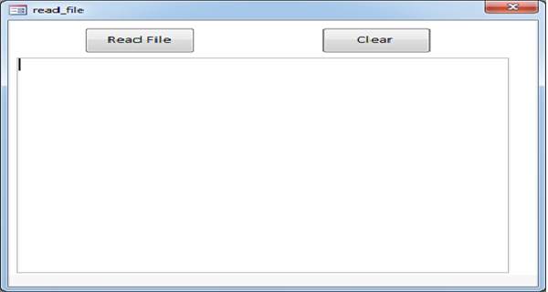 Read Text File In Access Vba _ How to: Read From Text Files – EXAIP